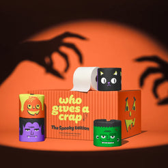 Who Gives a Crap The Spooky Edition Premium 100% Bamboo Toilet Paper 24 Rolls