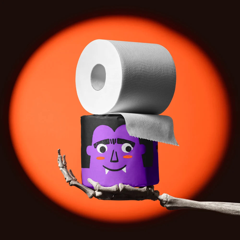 Who Gives a Crap The Spooky Edition Premium 100% Bamboo Toilet Paper 24 Rolls