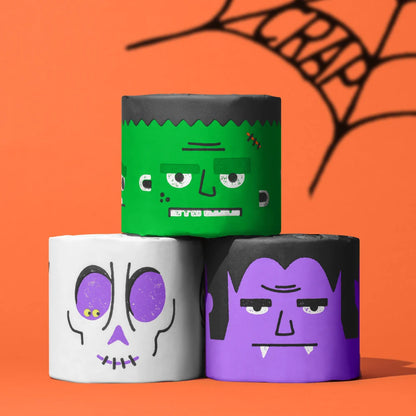 Who Gives a Crap The Spooky Edition Premium 100% Bamboo Toilet Paper 24 Rolls