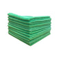 Blue,Yellow, Green, Red Microfibre Cloths - Cleaning Supplies