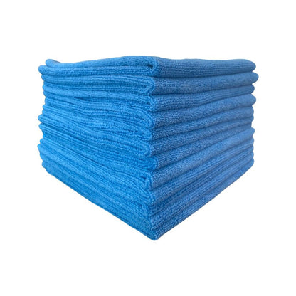 Blue,Yellow, Green, Red Microfibre Cloths - Cleaning Supplies