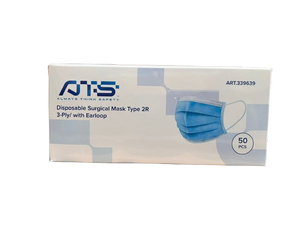 ATS Disposable Surgical Mask Type 2R 3-Ply / With Ear Loop