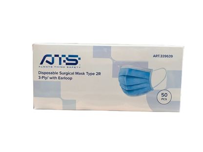 ATS Disposable Surgical Mask Type 2R 3-Ply / With Ear Loop