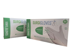 Surgigloves Vinyl Gloves- Non Sterile