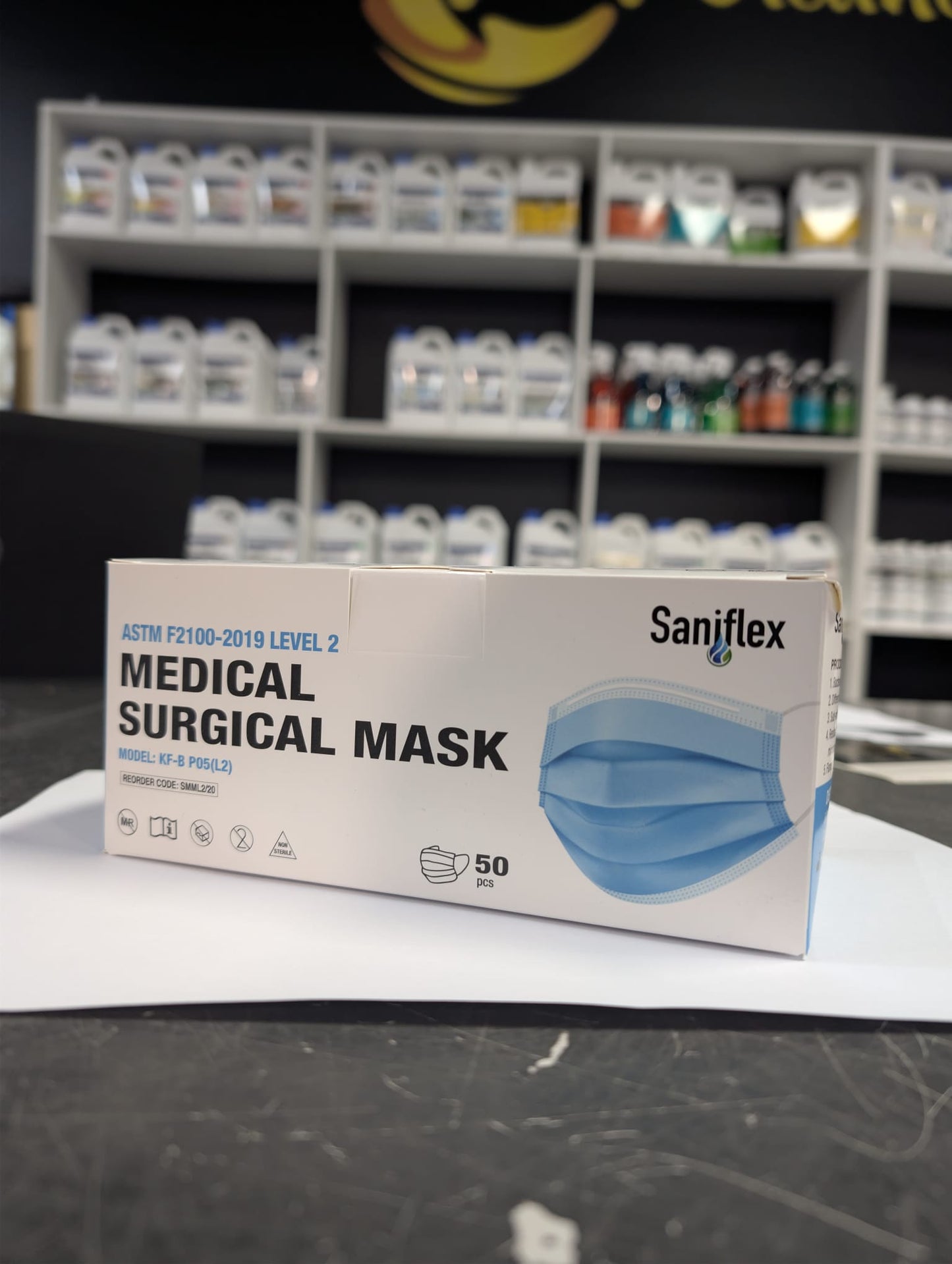 Saniflex Disposable Medical 3Ply Surgical Mask Level 2 & 3