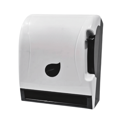 White Hand Roll Towel Dispenser
