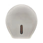 A white teardrop-shaped dispenser cover with a small vertical translucent window in the center, shown against a plain white background.