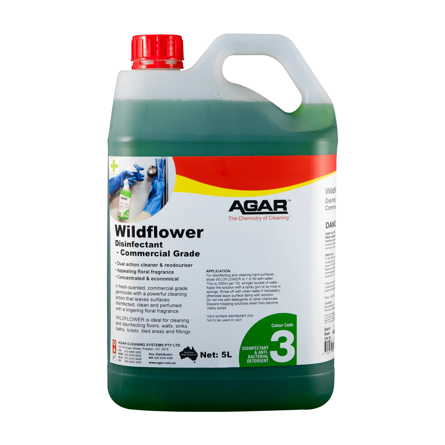 Agar Wildflower Commercial Grade Disinfectant