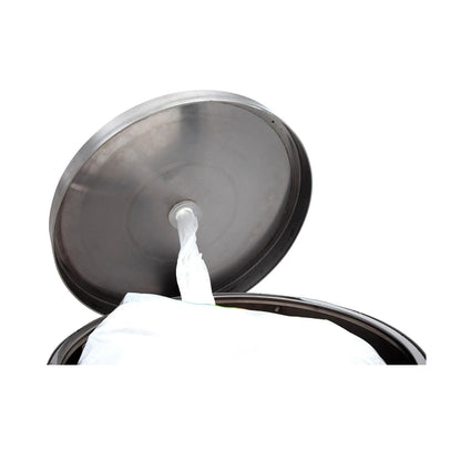 Wow Wipes - Antibacterial Wipes Dispenser + Bin – Freestanding Stainless Steel