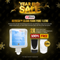 SC Johnson Refresh™ CLEAR FOAM PURE 1L + Free Black & White SCJ Dispensers