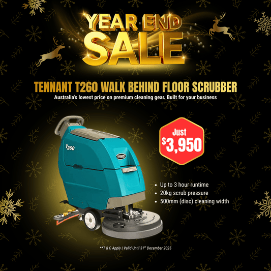 Tennant T260 Walk Behind Floor Scrubber