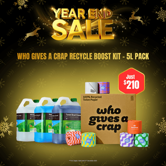 Who Gives a Crap Recycle Boost Kit - 5L Pack