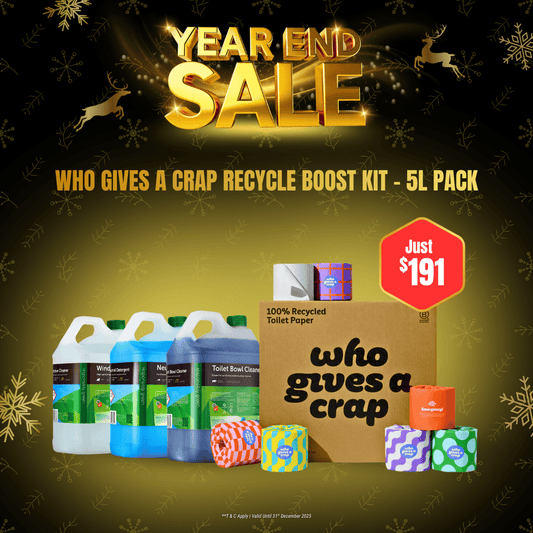 Who Gives a Crap Recycle Boost Kit - 5L Pack