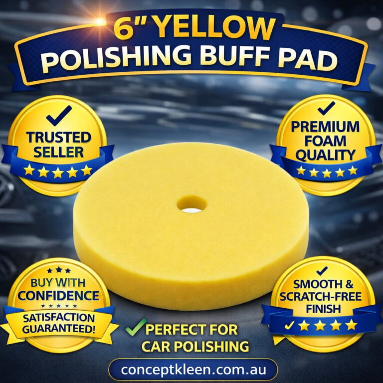 Concept Kleen 6″ Yellow Polishing Buff Pad
