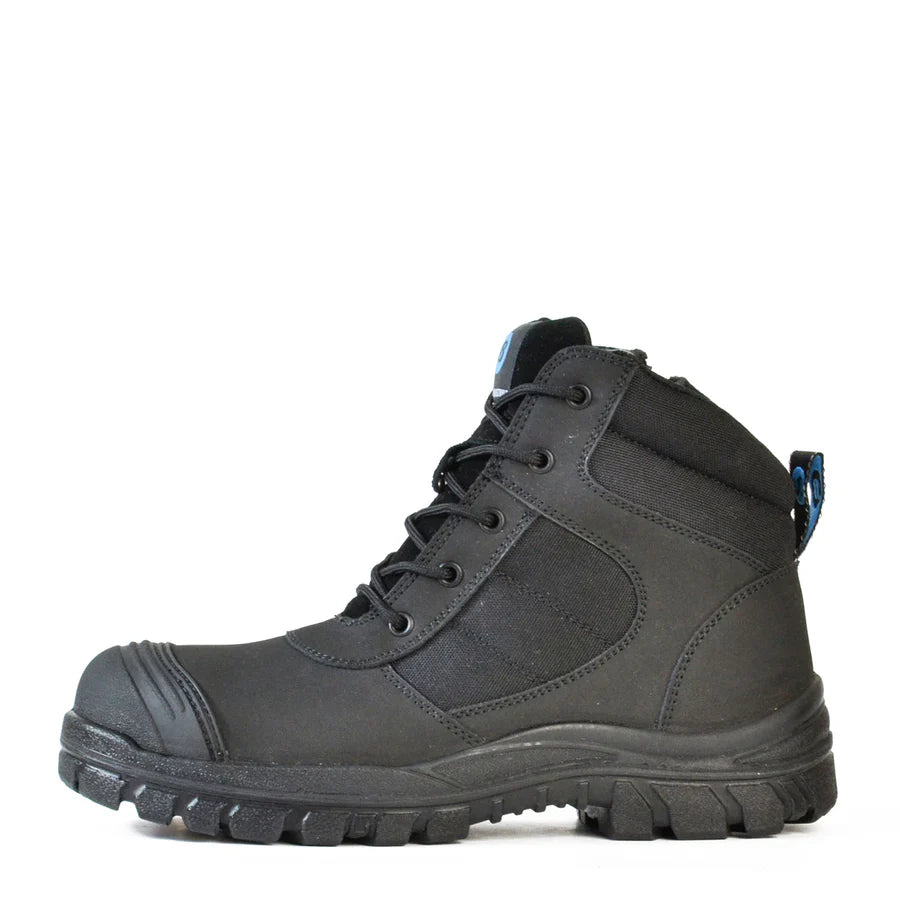 Bata Industrials Zippy Black Mens Safety Boots