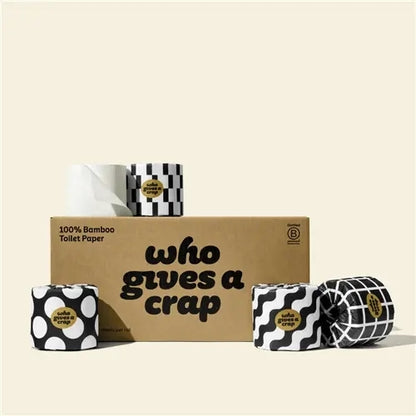 Who Gives a Crap 100% Bamboo Toilet Paper 3Ply Rolls
