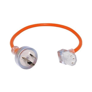 Short IEC Cable - Suits Pacvac, Pullman, Hako, Cleanstar Backpack Vacuum Cleaners