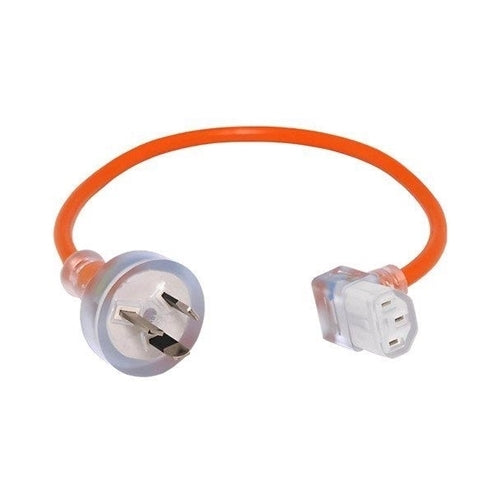 Short IEC Cable - Suits Pacvac, Pullman, Hako, Cleanstar Backpack Vacuum Cleaners