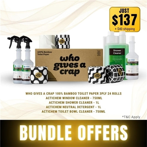 Who Gives a Crap Bamboo Kit Starter Pack