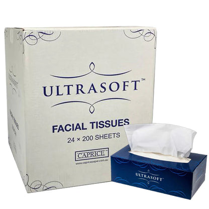 Caprice Ultrasoft Facial Tissues 2 Ply 24 X 200 sheet