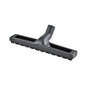A black plastic vacuum cleaner floor head attachment with a T-shaped connector, shown on a plain white background.