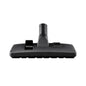 Black vacuum cleaner head on a white background