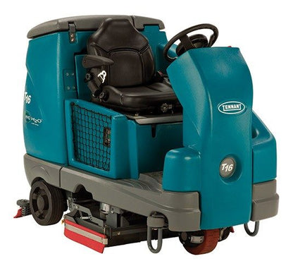 T16 Battery Ride-On Floor Scrubber