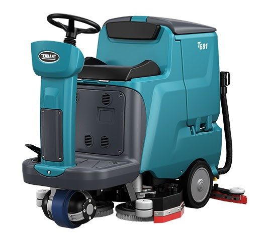 T681 Small Ride-On Scrubber