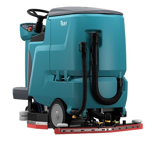 T681 Small Ride-On Scrubber