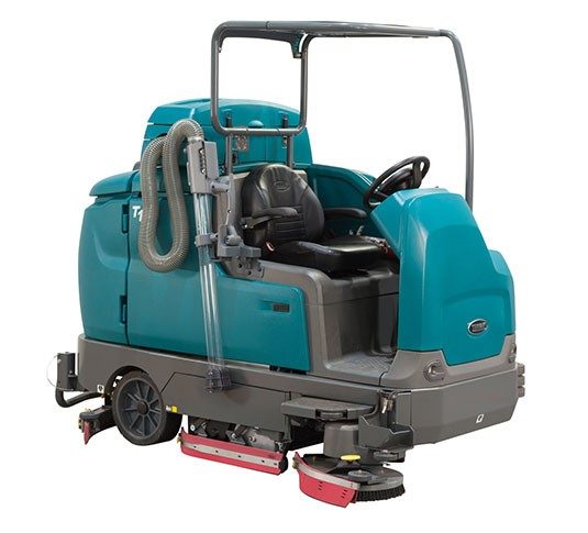 T17 Battery-Powered Ride-On Floor Scrubber