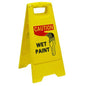 Nab Clean A-Frame Caution Sign for Wet Paint