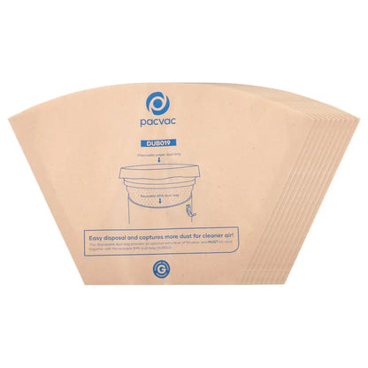 Disposable paper dust bag 2.5L, 5L 10pk