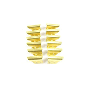 Ettore Brass Channel Clip x1