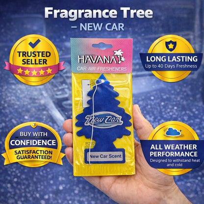 Havana New Car Hanging Tree Air Freshener