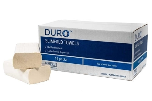 Caprice Duro Slimfold Interleaved Towel 23cm x 23cm