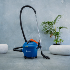 Pacvac Glide 15L pull along canister vacuum with hose and wand