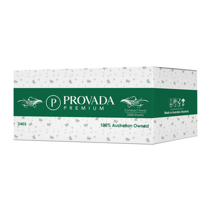 PROVADA Premium Compact Towel 1 PLY - Cleaning Supplies