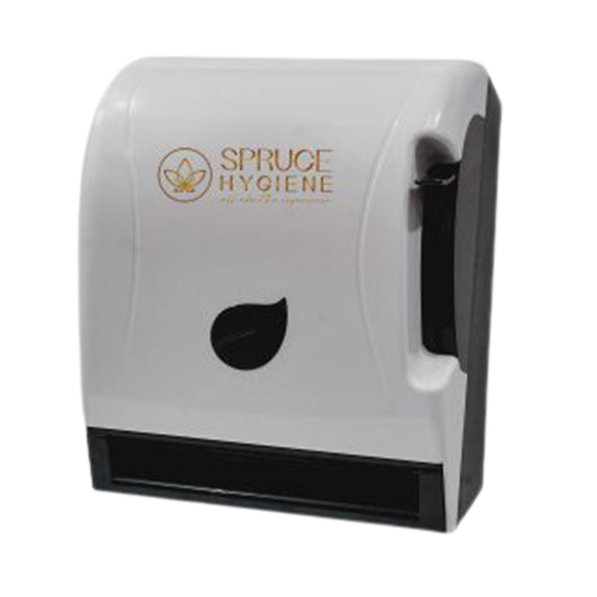 White Hand Roll Towel Dispenser