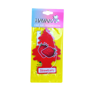 Havana Strawberry Hanging Tree Air Freshener