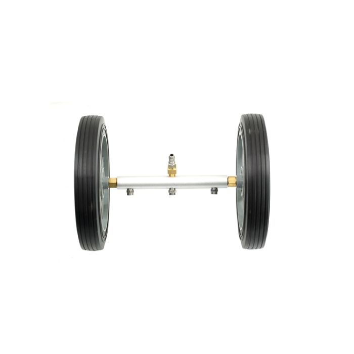 Water Broom with 10" Wheels