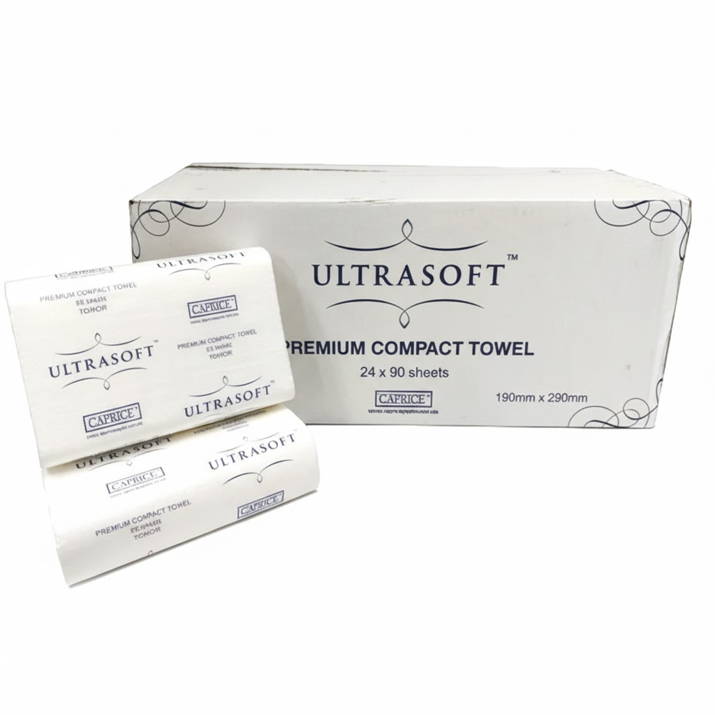 Compac Caprice Caprice Ultrasoft Premium Compact Towel 19cm x 29cm – Cleaners Gallery