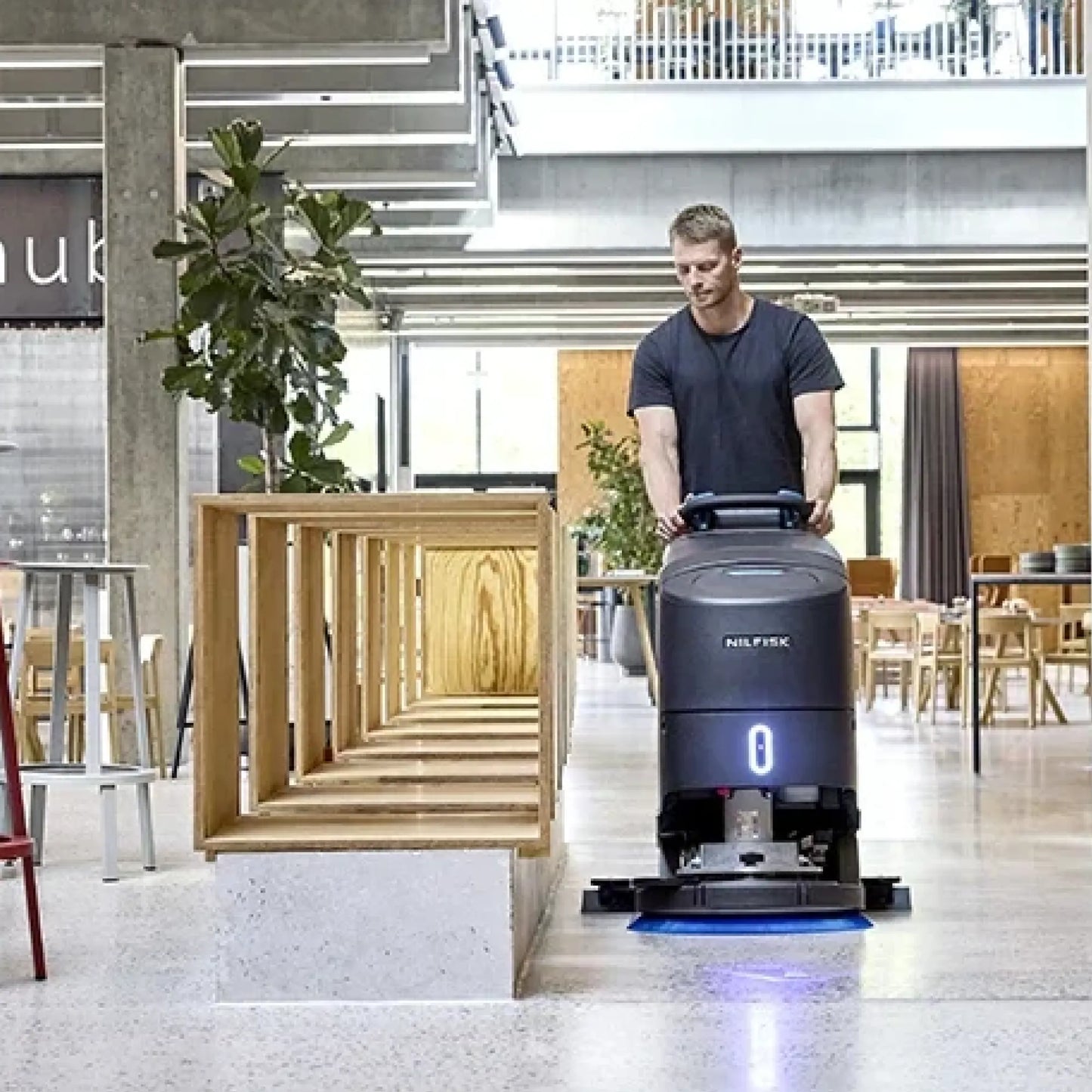 Nilfisk SC550 D 61 LI-ION Walk Behind Scrubber Dryer