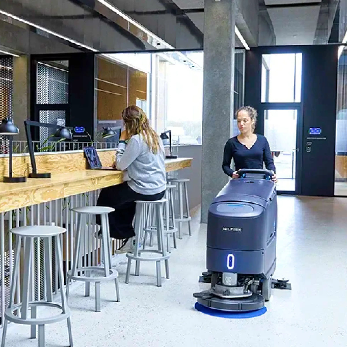 Nilfisk SC550 D 61 LI-ION Walk Behind Scrubber Dryer