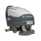 A Nilfisk SCX300i commercial floor cleaner shown from a three-quarter rear angle against a solid white background.