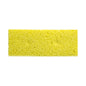 A rectangular yellow sponge with a porous, textured surface, shown against a plain white background.