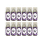 Twelve Otor Air freshener spray cans arranged in two rows of six on a plain white background. The cans have purple and white labels with a lavender field design, and silver metal tops.
