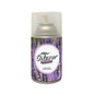 An Odora Lavender air freshener spray can with a lavender field label and a translucent cap, shown on a plain white background.