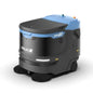 Polar X Star 60 wheeled floor cleaner in black and blue, shown from a three-quarters angle on a white background.