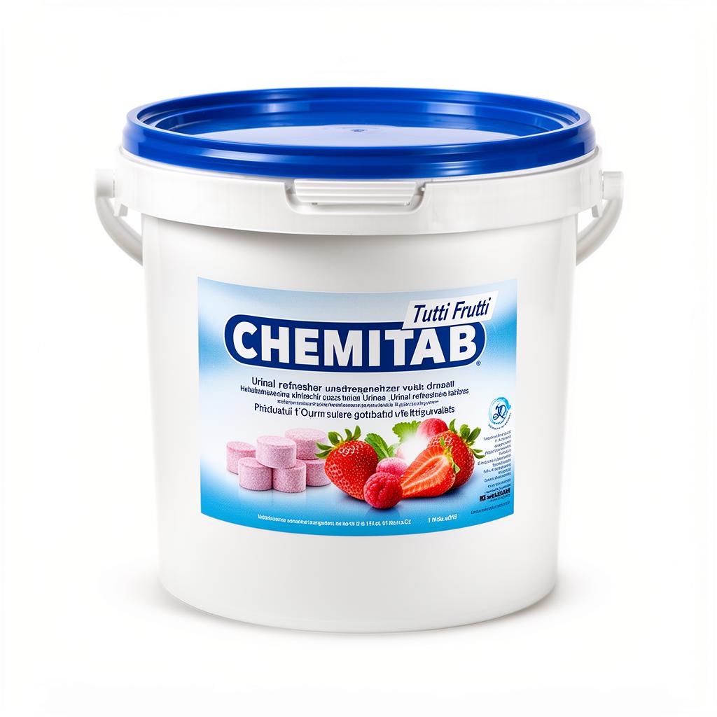 CHEMITAB Tutti Frutti Scented Urinal Blockettes Refresher Tablets