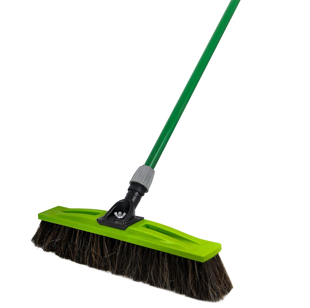 Large Area Indoor Broom with Handle - 450mm